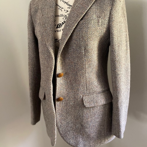 Vintage women’s blazer, tweed size 6 - Picture 4 of 10